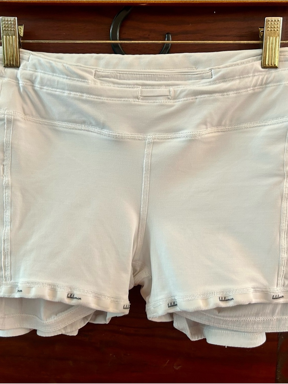 lululemon athletica Women’s White Pace Rival Skirt Size 6 - Picture 11 of 12